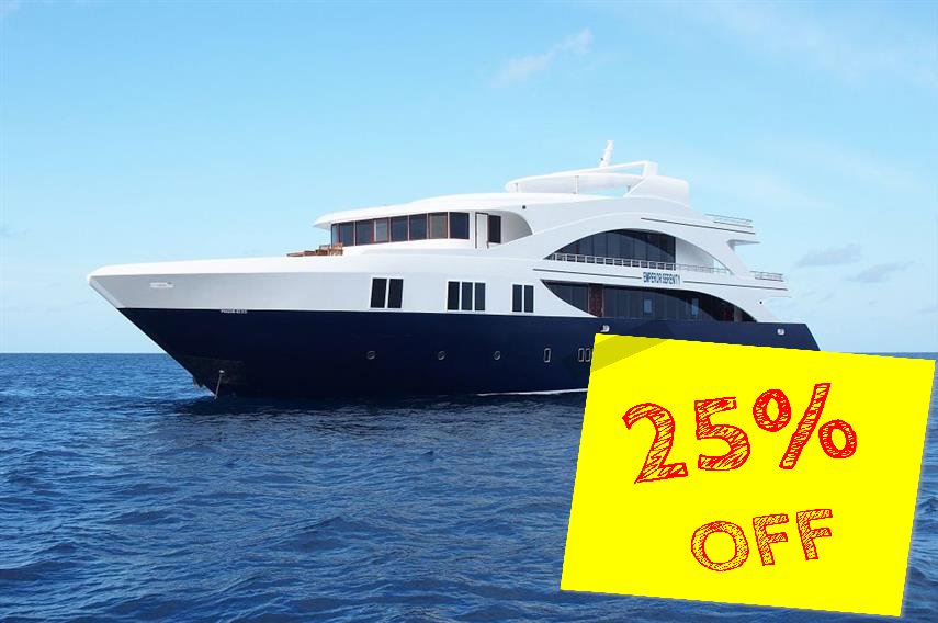 Best 25% liveaboard deals